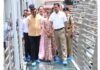 बजरंग सेतु पहुंचकर मुख्य सचिव आनंद बर्धन ने किया निरीक्षण