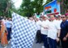 कारगिल वीरों को समर्पित मैराथॉन को मुख्यमंत्री ने हरी झंडी दिखाकर किया रवाना