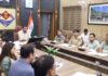 स्वतंत्रता दिवस समारोह की तैयारियों पर डीएम डॉ. आशीष चौहान ने लिया जायजा