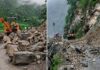 मूसलाधार बारिश बनी चारधाम यात्रा में बाधा, यमुनोत्री-गंगोत्री मार्ग भूस्खलन से अवरुद्ध